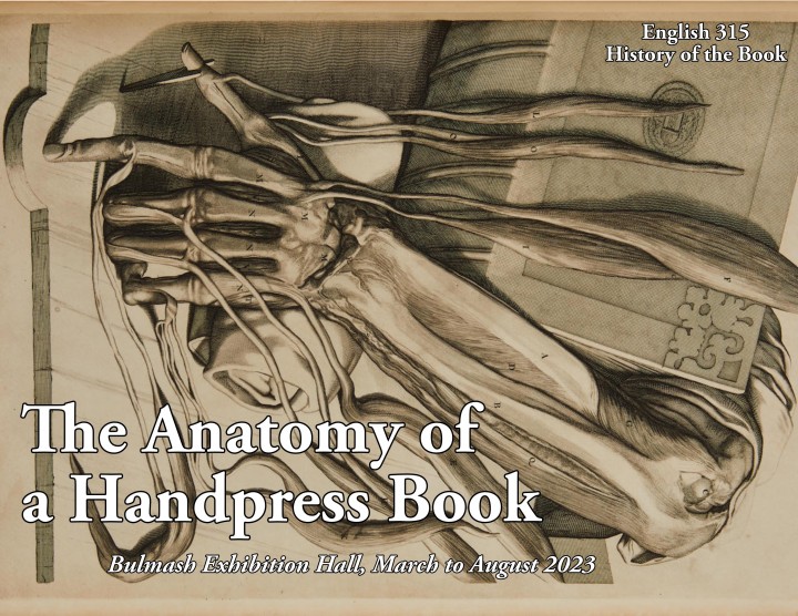 Anatomy of a Handpress Book